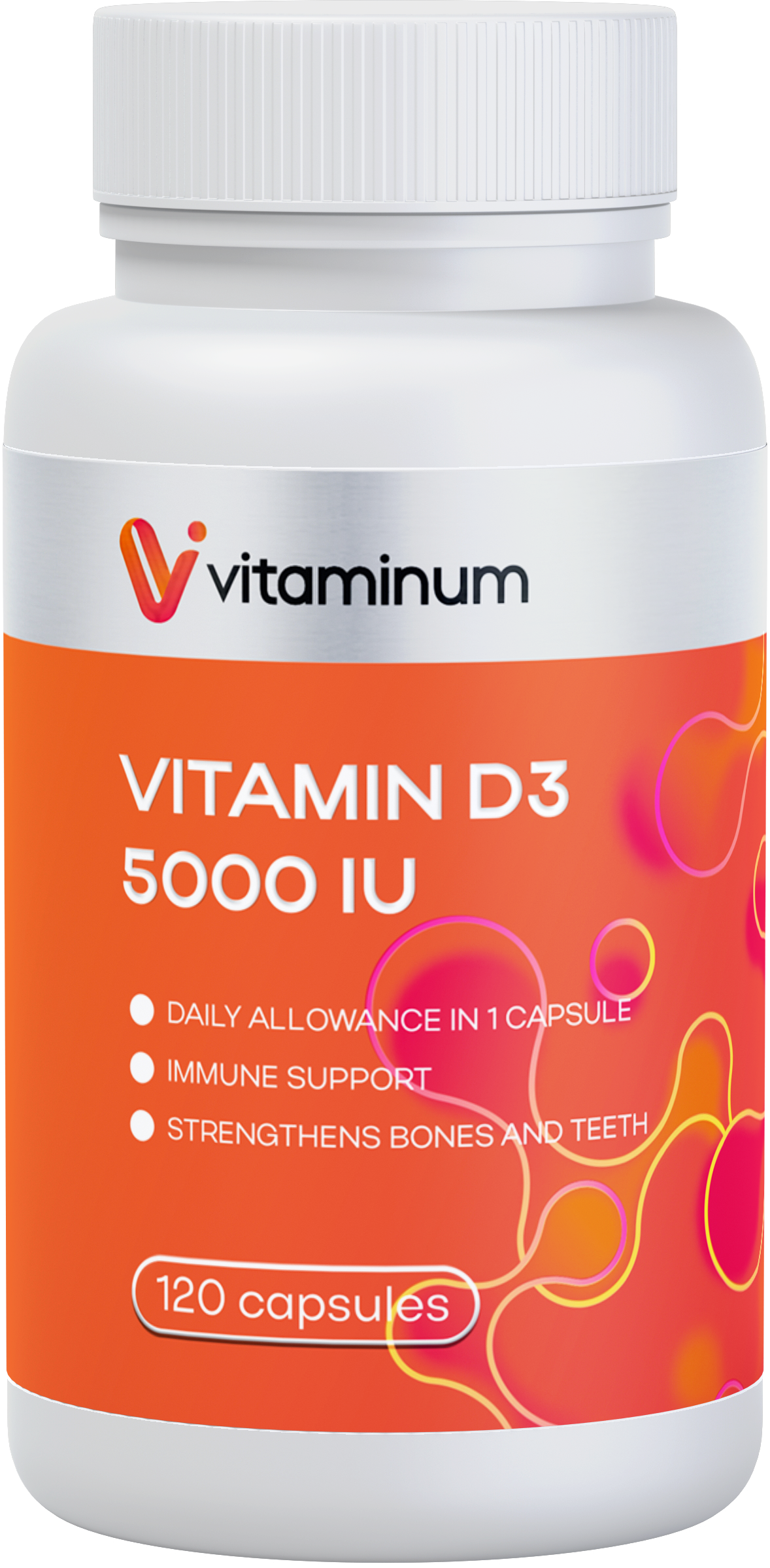  Vitaminum ВИТАМИН Д3 (5000 МЕ) 120 капсул 260 мг  в Воткинске